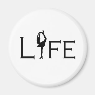 LIFE (Figure Skater) Magnet