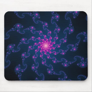 Life Flower Fractal Art Mouse Pad