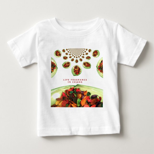 Life Fragrance in colour potpourri Baby T-Shirt (Front)