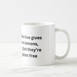 Life Gives You Lemons - Gluten Free Mug