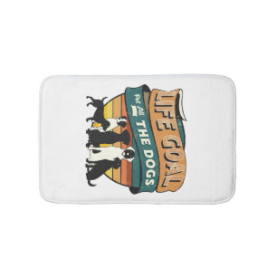 Life Goal Pet All The Dogs Copy Copy Copy Bath Mat