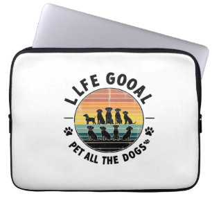 Life Goal Pet All The Dogs Copy Copy Copy Copy Laptop Sleeve
