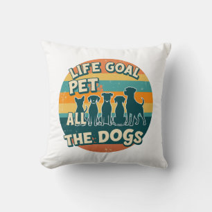 Life Goal Pet All The Dogs Copy Cushion