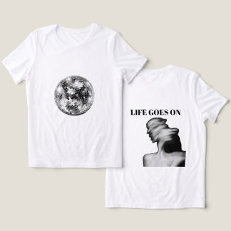 Life Goes On Graphic T-Shirt Tri-Blend Shirt