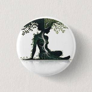 Life & Growth 3 Cm Round Badge
