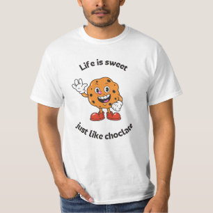 Life Happens, Chocolate Helps  T-Shirt