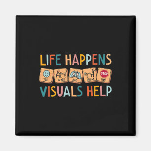 Life Happens Visuals Help Special Education Teache Magnet