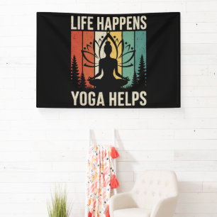 Life Happens Yoga Helps Banner