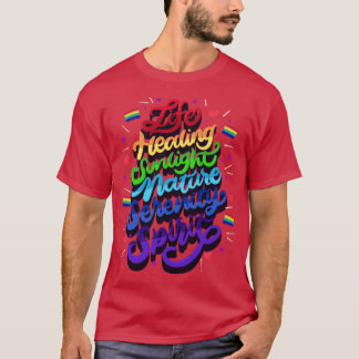 Life Healing Sunlight Nature Serenity Spirit T-Shirt