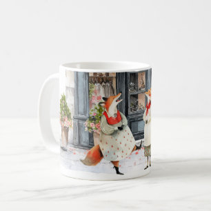Life in Fox Town Series - Silly Jokes Coffee Mug