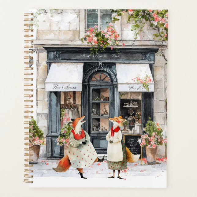 Life in Fox Town Series - Silly Jokes Planner (Front)