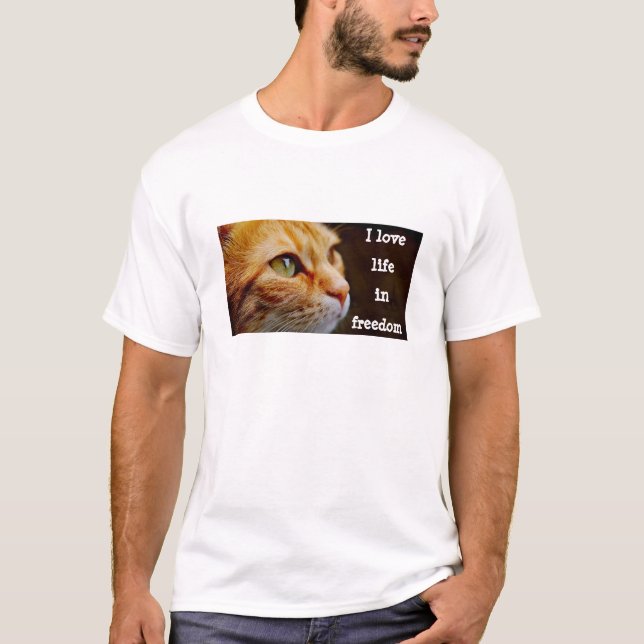 Life In Freedom (light) T-Shirt (Front)