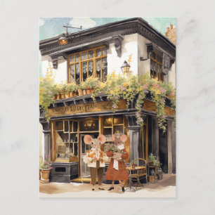 Life in Mice Town - Childhood Friends Postcard