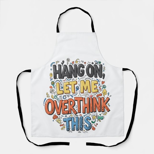 Life in Print: Your Daily Dose of Unique Style Apron (Front)