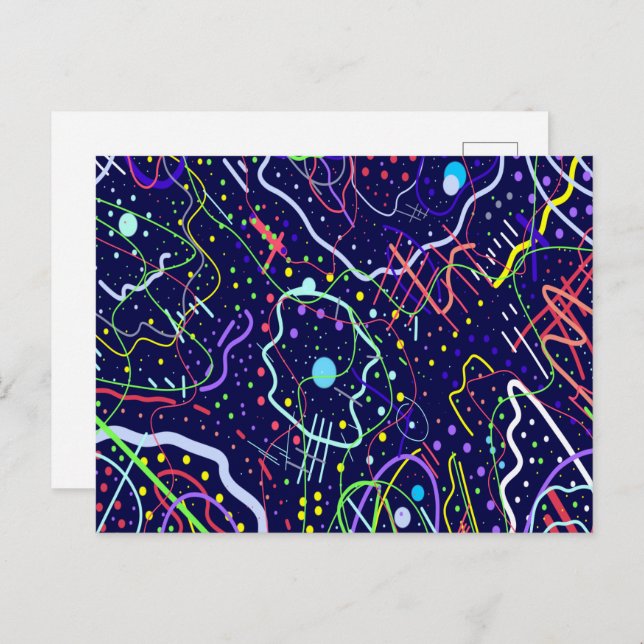 Life in Space Postcard (Front/Back)