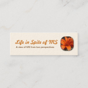 Life in Spite of MS Business Cards