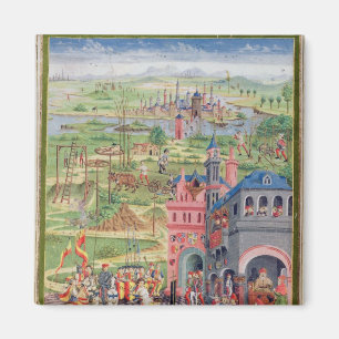 Life in the City and Life in the Country Magnet