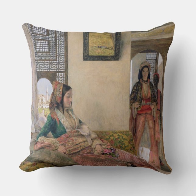 Life in the harem, Cairo Cushion (Front)