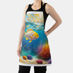 life in the ocean apron