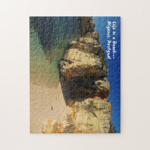 Life is a Beach, Algarve, Portugal Jigsaw Puzzle