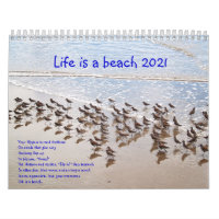 Life is a Beach Calandar