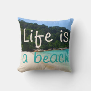 Life is a Beach Cushion