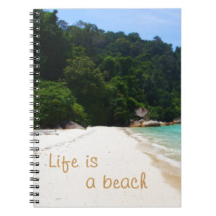 Life is a Beach Notebook