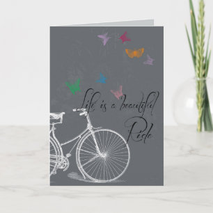 Life is a Beautiful Ride Greeting Card