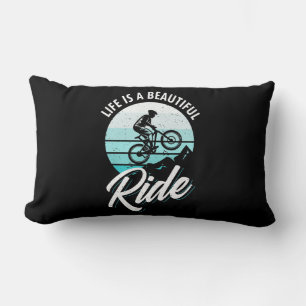 Life Is A Beautiful Ride Lumbar Cushion