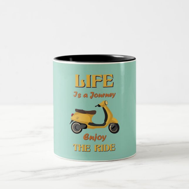 Life Is a Journey Coffee Mug (Center)