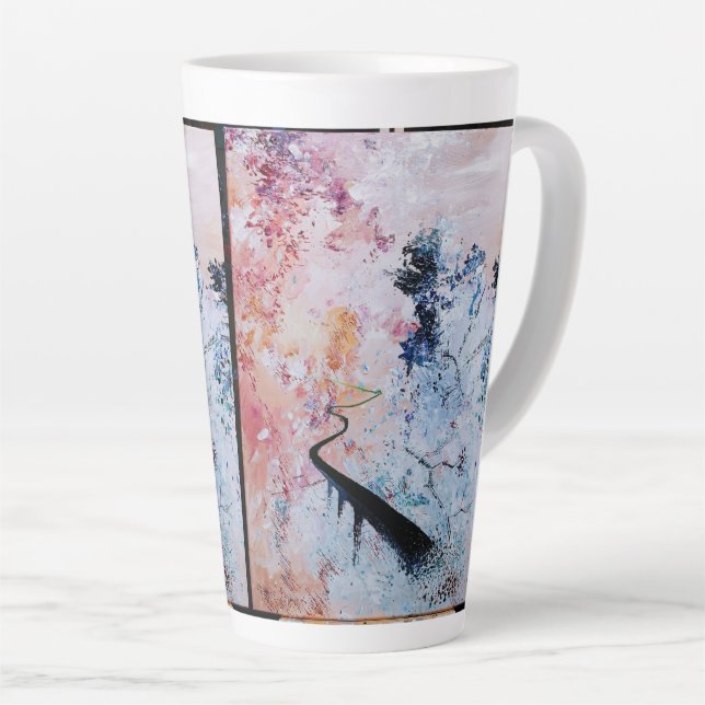 Life is a Journey Latte Mug (Right Angle)