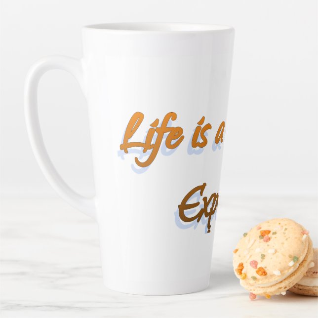 Life Is A Journey Latte Mug (In Situ)