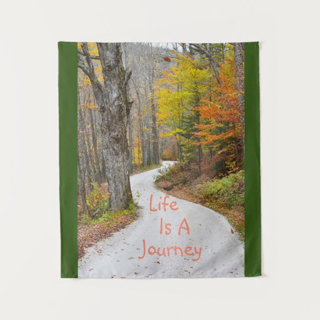 Life Is A Journey Tapestry (Front)