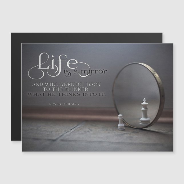 Life Is A Mirror (Front/Back)