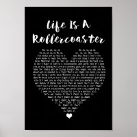 Life Is A Rollercoaster Black Heart Song Lyric