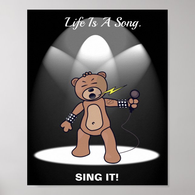 Life Is A Song Poster (Front)