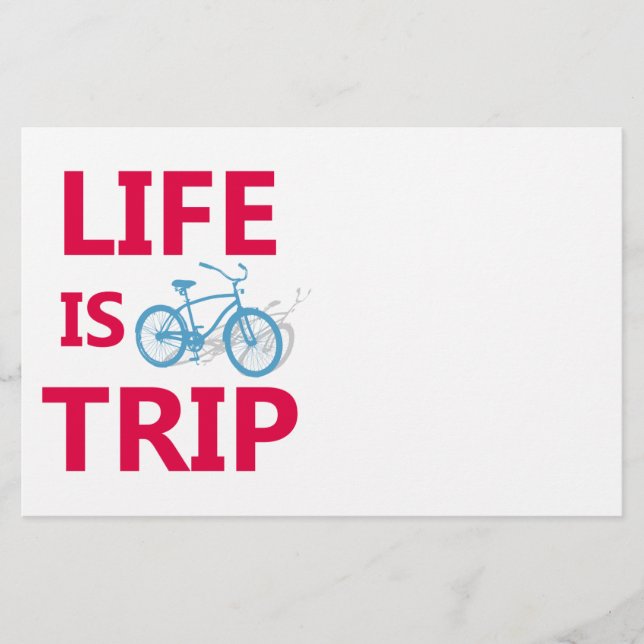 Life is a trip flyer (Front)