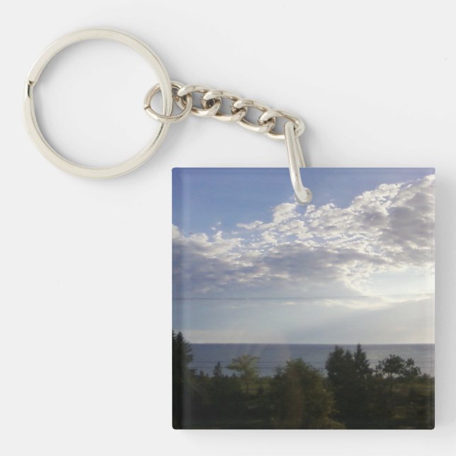 Life is about the Journey Key Ring (Front)