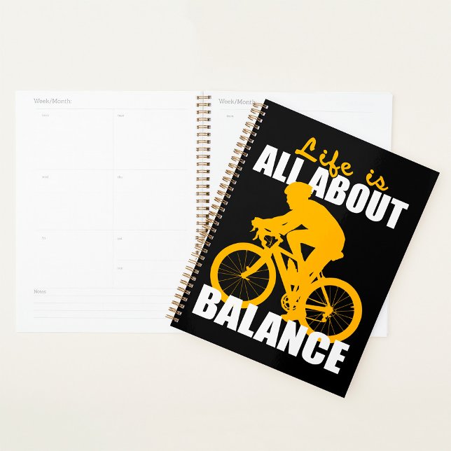 Life Is All About Balance Cycling Motivational Planner (Creator Uploaded)