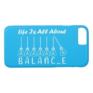 Life is all about balance motivational inspiration iPhone 8/7 case