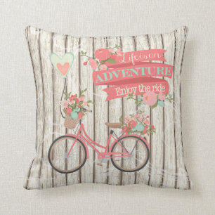 Life Is An Adventure Personalised Pillow