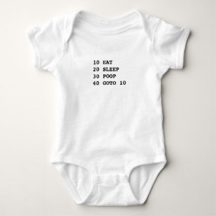 Life is BASIC Baby Bodysuit