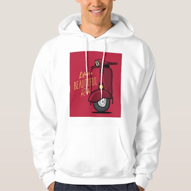 Life is Beautiful Ride Hoodie (Front)