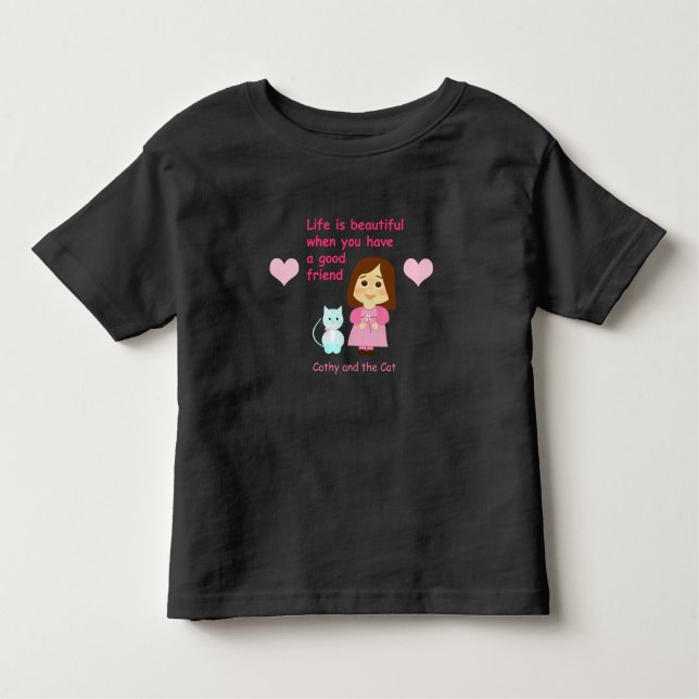 Life is Beautiful Toddler T-Shirt (Front)