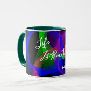 Life Is Beautiful w/ Christ Coffee Mug