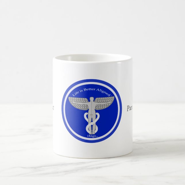 Life is Better Aligned mug, travel mug (Center)