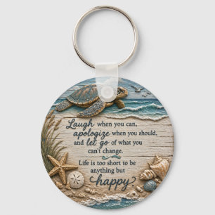 Life is Better at the Beach Key Ring