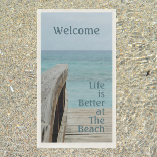 Life is Better at the Beach Paper Guest Towel Napkin
