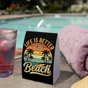 Life is Better At The Beach Retro Summer Vacation