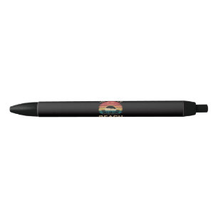 Life Is Better At The Beach Summer Vacation Vibes Black Ink Pen